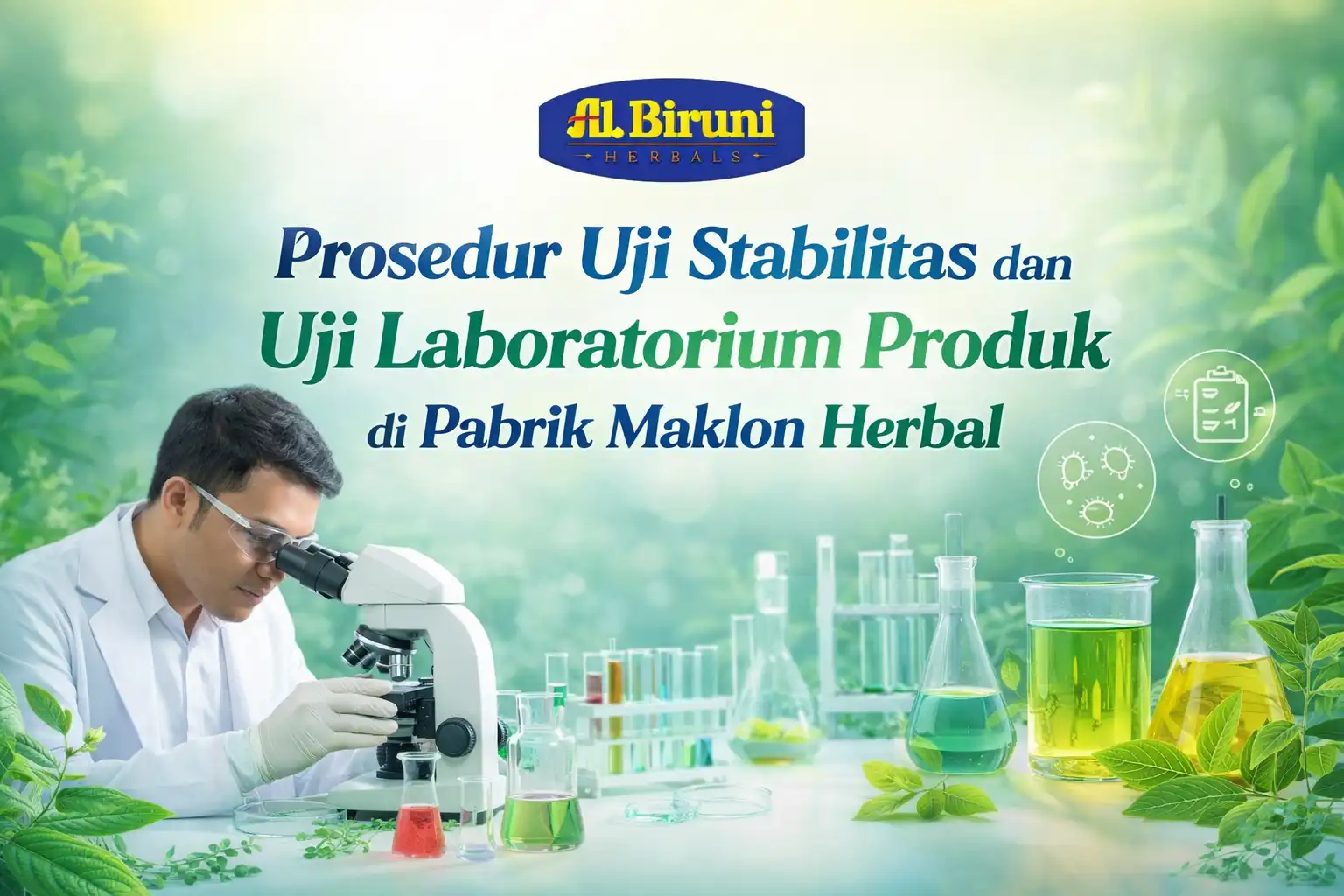 Prosedur Uji Stabilitas dan Uji Laboratorium Produk di Pabrik Maklon Herbal